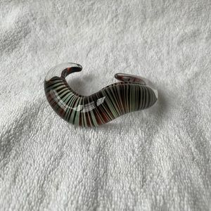 One of a kind glass bracelet